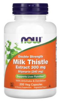 나우푸드 실리마린 밀크 시슬 추출물 300mg 베지 캡슐&#44; 200개입&#44; 1개