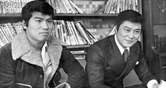 트로트의 전설 남진과 나훈아의 과거 인터뷰 사진