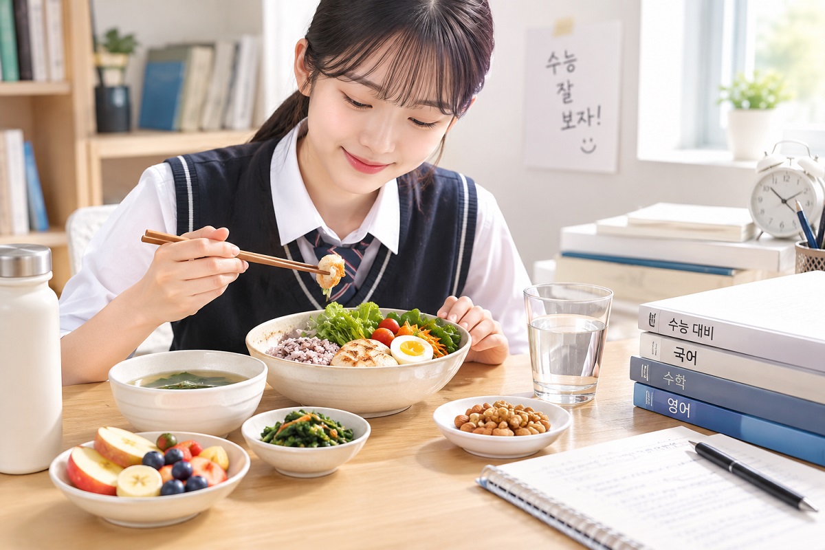 수능을 준비하는 수험생을 위한 균형 잡힌 식사