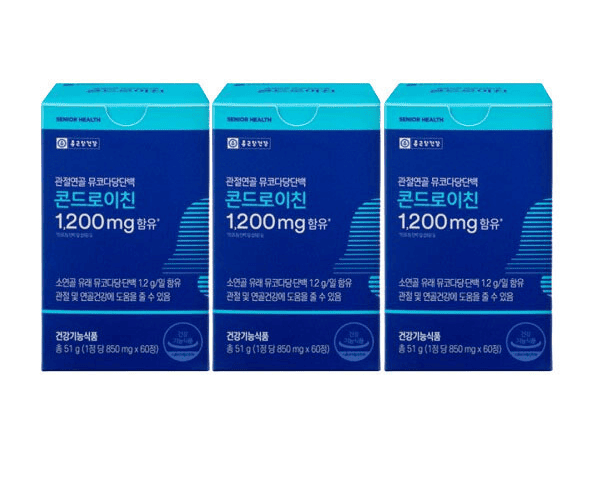 콘드로이친 추천 순위 TOP 5(25년 6월) - 네이버, 쿠팡, G마켓 판매 랭킹