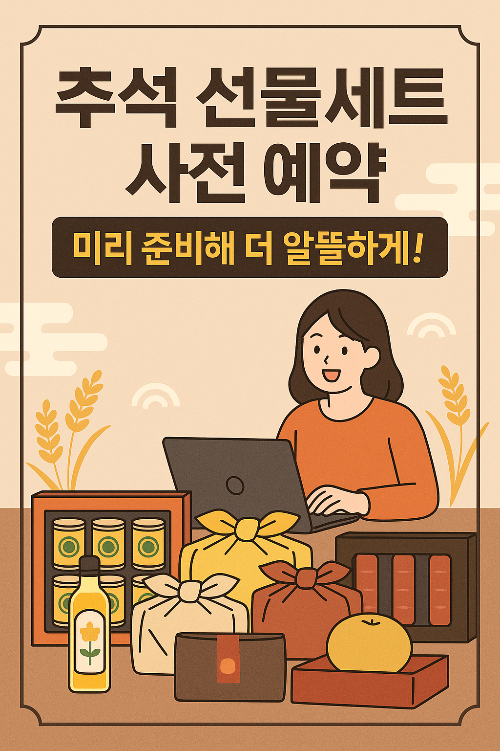 추석 선물세트 사전 예약, 미리 준비해 더 알뜰하게!