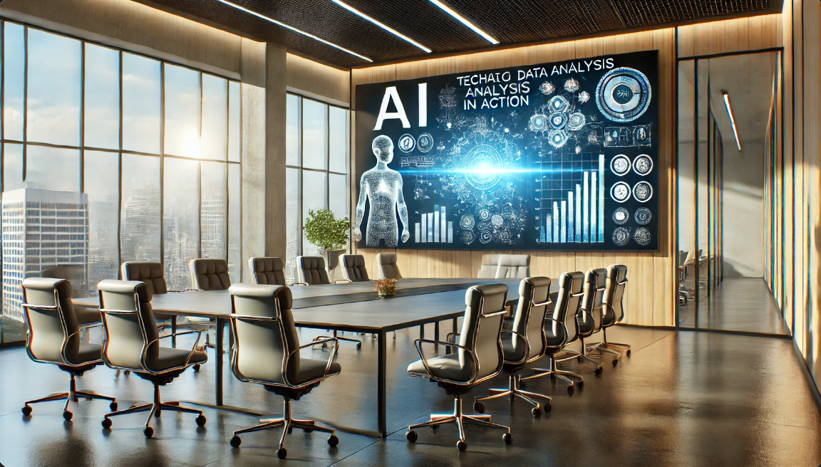 AI 기술을 활용한 회의실