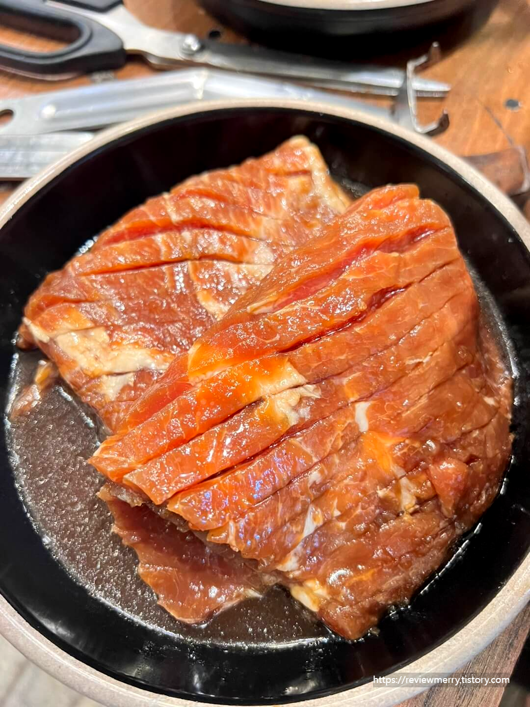 양념 돼지갈비 사진