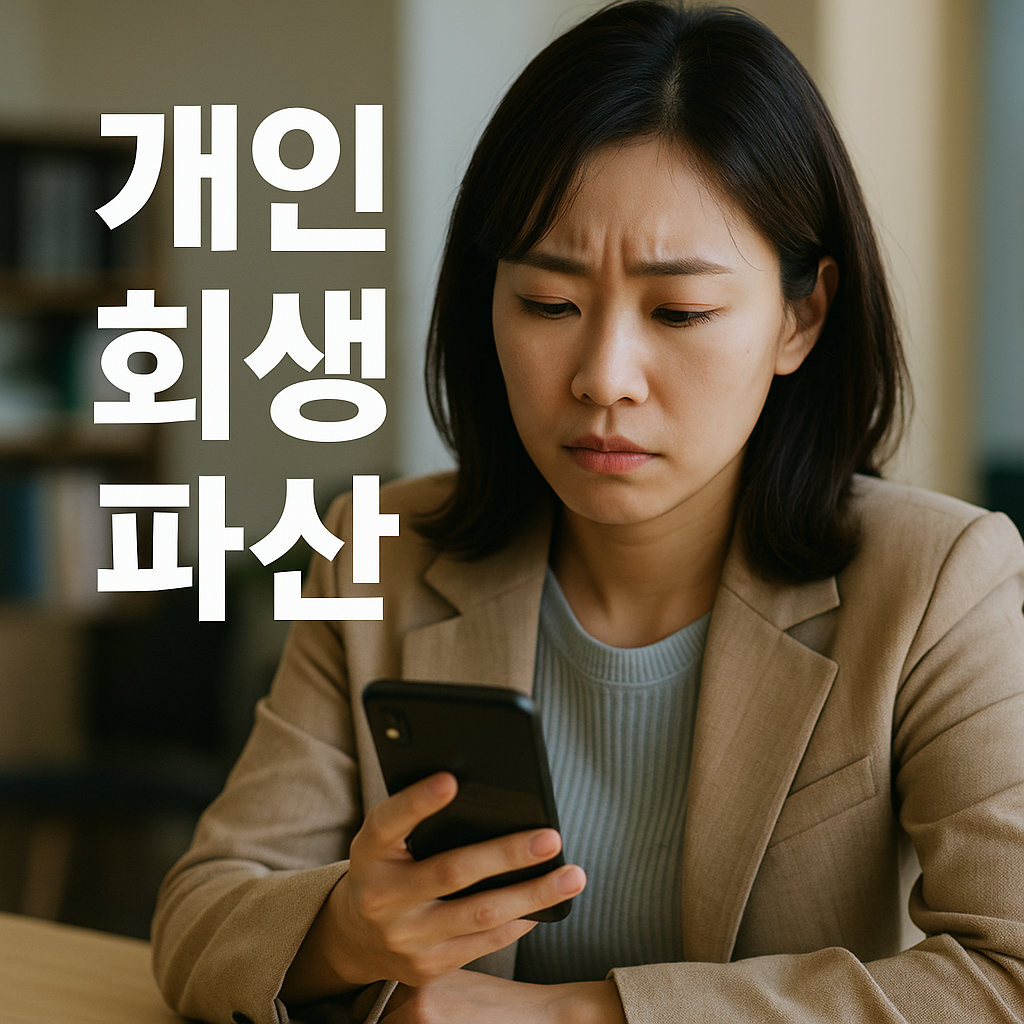 평택에서 월급 통장이 스치기만 할 때: 개인 회생 파산 고민의 해법