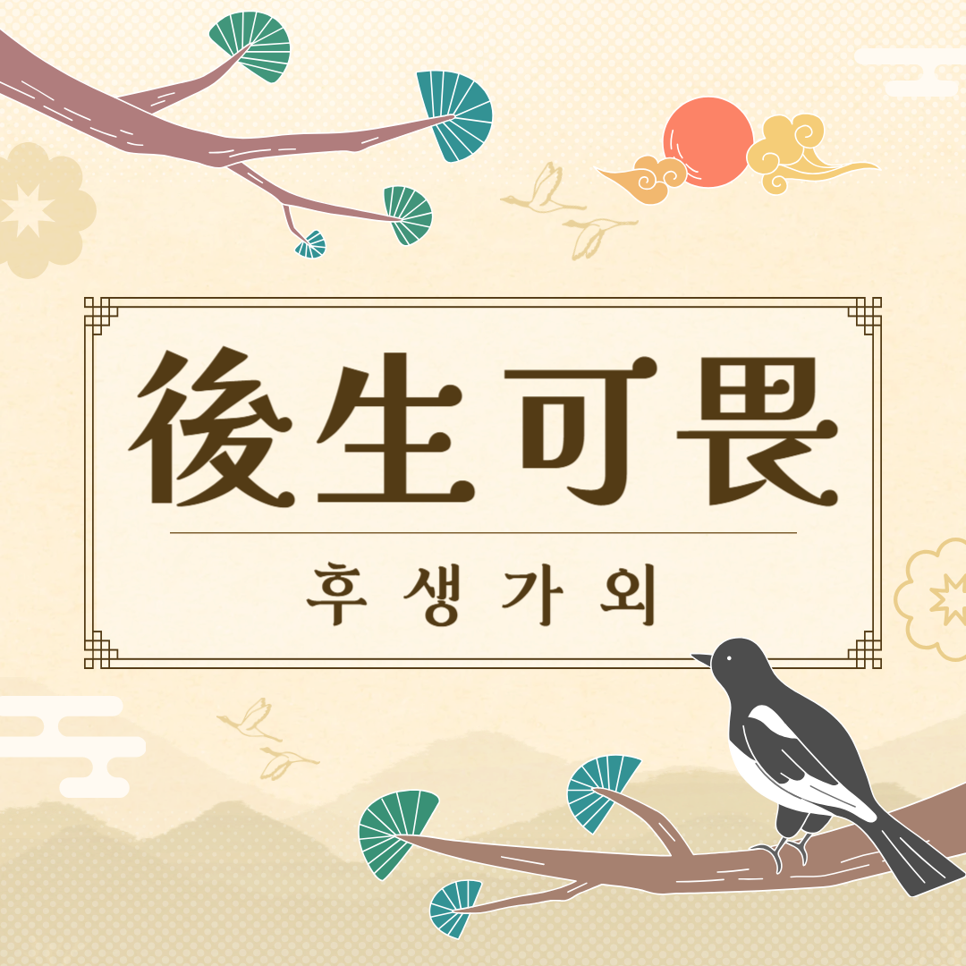 후생가외(後生可畏) 뜻, 유래, 예문, 반대말, 유의어