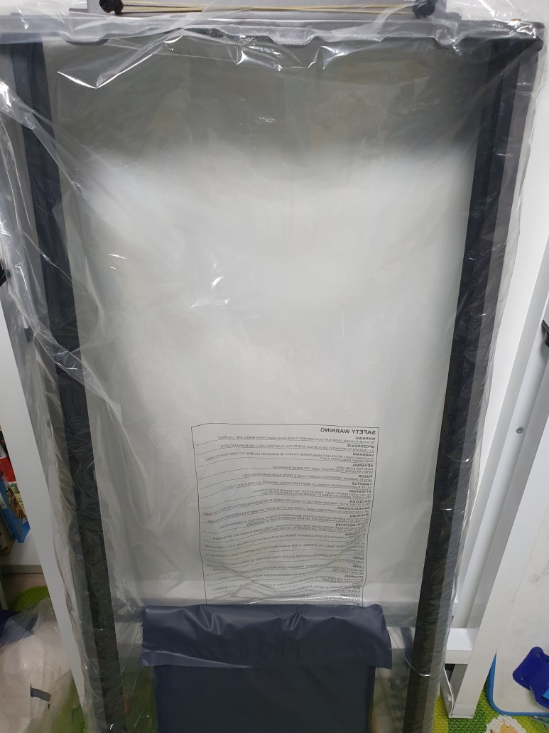 파세코 프리미엄 창문형에어컨 패브릭실버 PWA-3400W