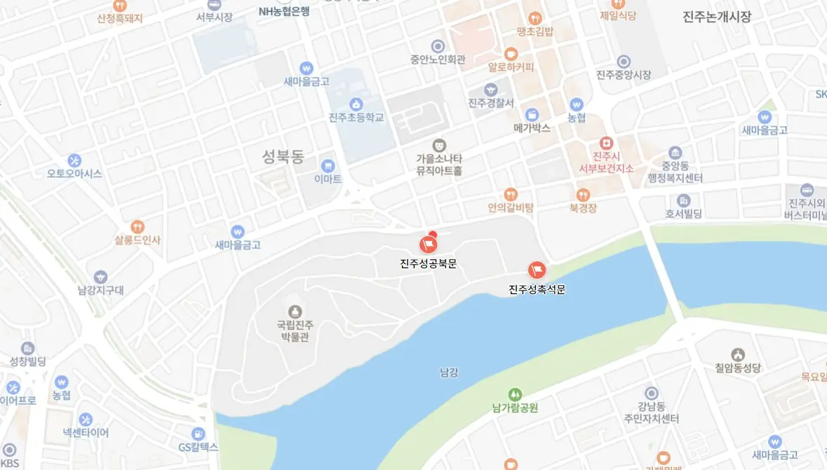 국가유산 미디어아트 진주성