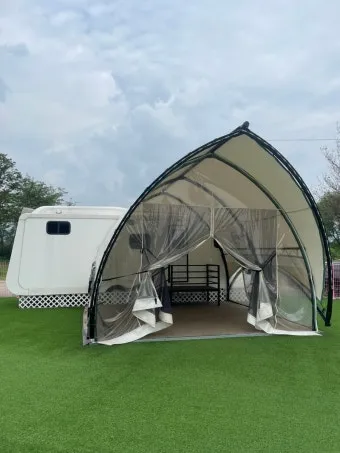 포천애견글램핑 포천 애견식당 당일치기 글램핑 해피캠핑 바베큐 바우어캠프 포천 완벽 체험_16