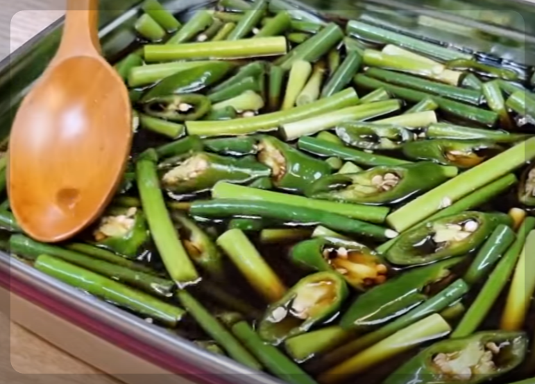  마늘쫑장아찌 맛있게 담그는법