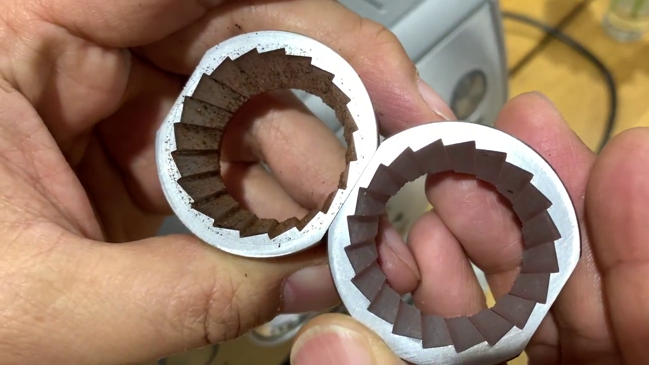 오래된 Burr과 새 Burr 비교