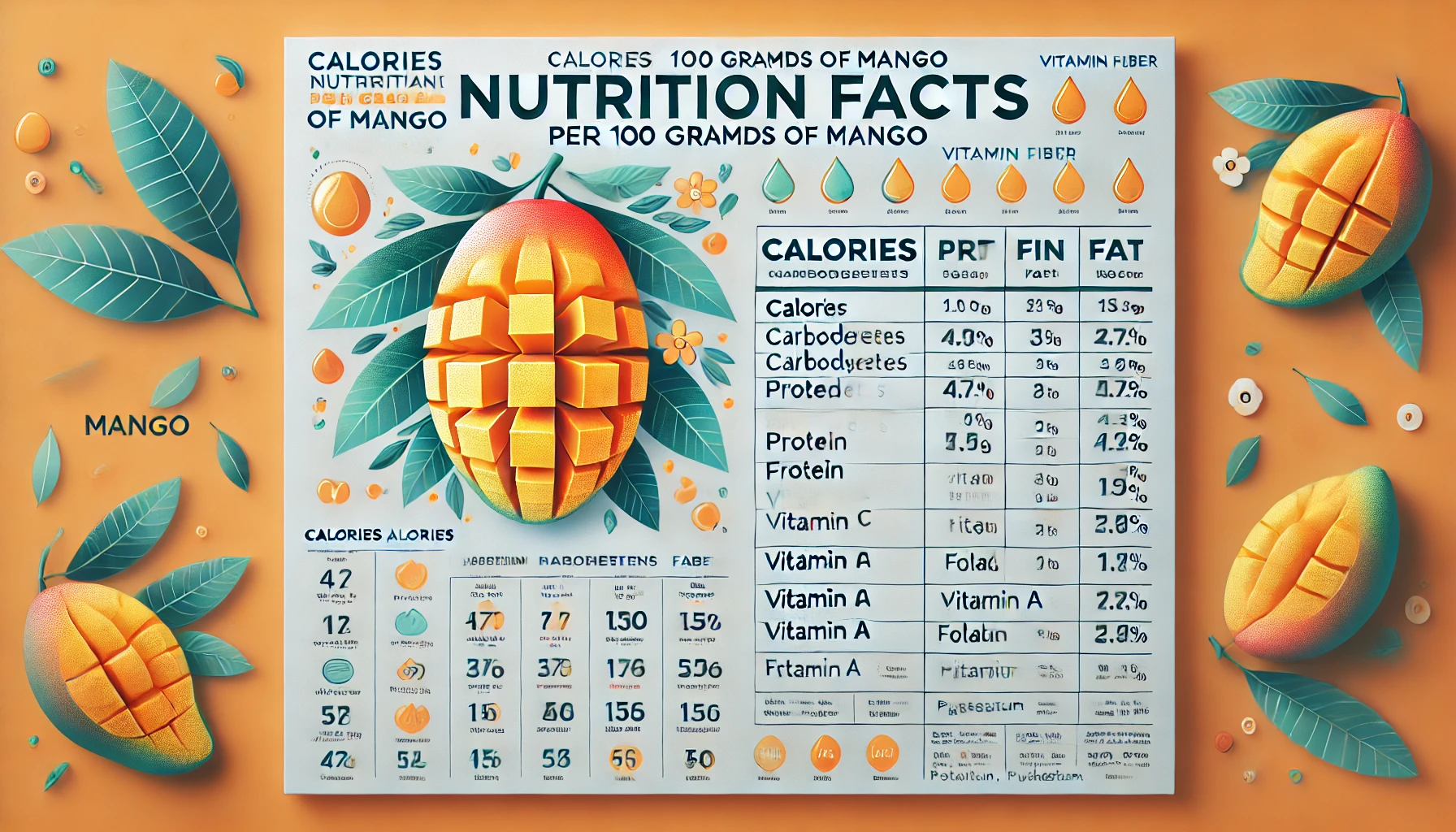 영양 정보 (100g 기준)