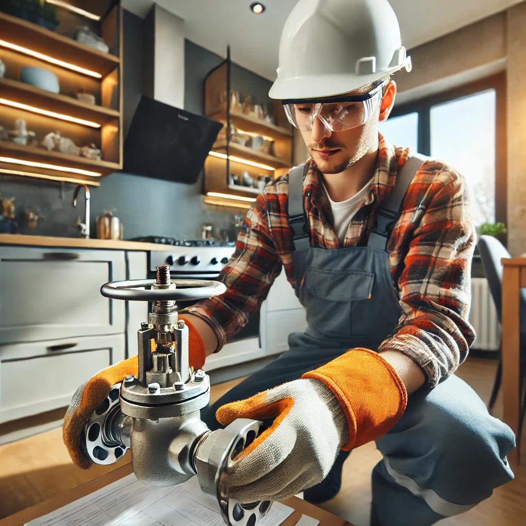 도시가스 차단기 교체