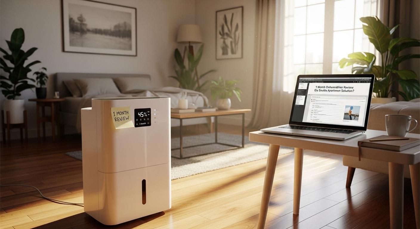 건조함 원룸 제습기 1달 사용 후기