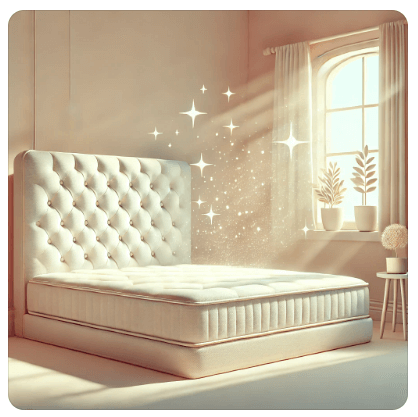 메트리스 얼룩 제거 4단계: 자연 건조하기