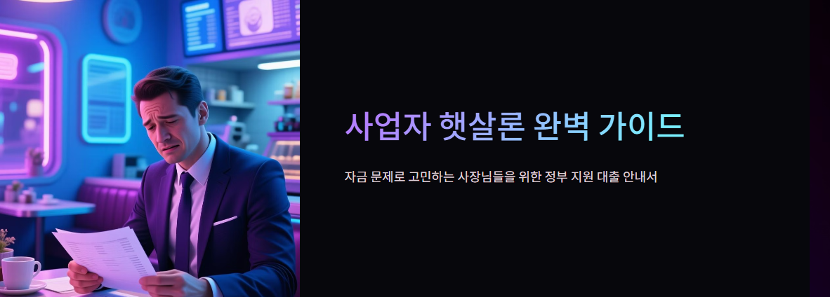 사업자-햇살론-대출자격-대출금리-신청방법