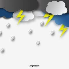 흰구름-먹구름-푸른구름-사이로-빛방울이-떨어지며-번개치는-모습