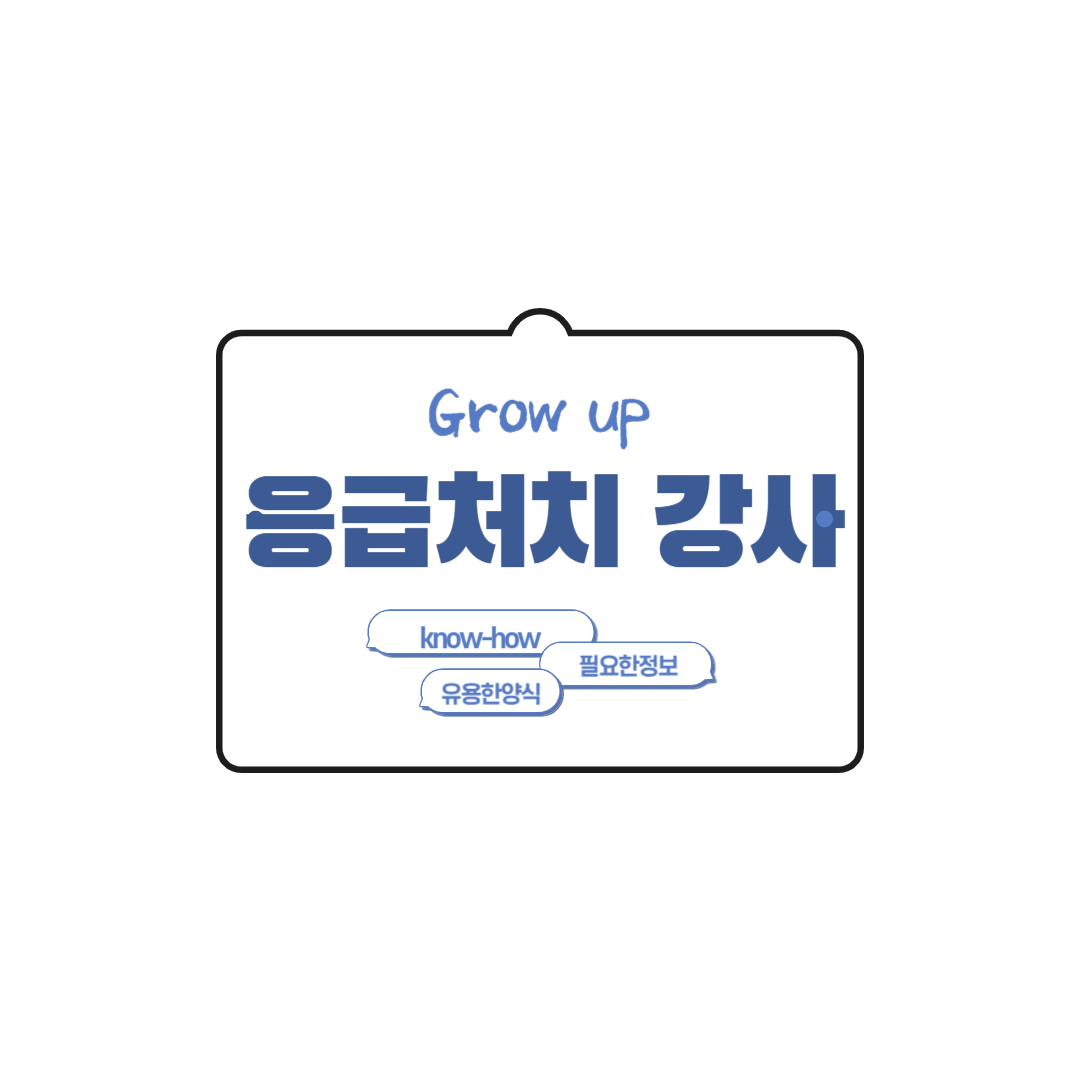 응급처치강사