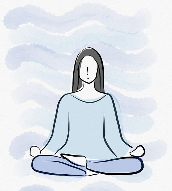 가부좌를-틀고-앉아-있는-여자