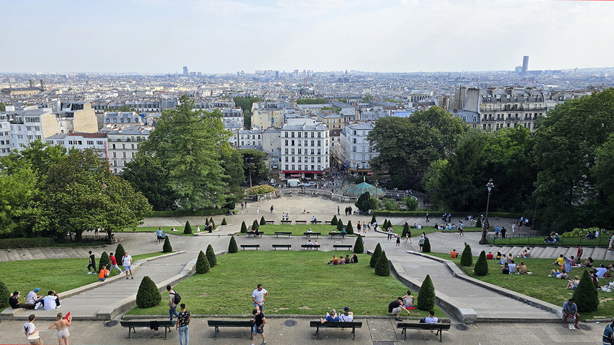 몽마르뜨 언덕 전망
