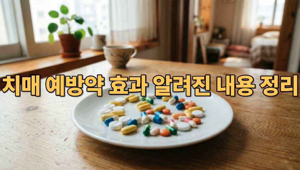 치매 예방약