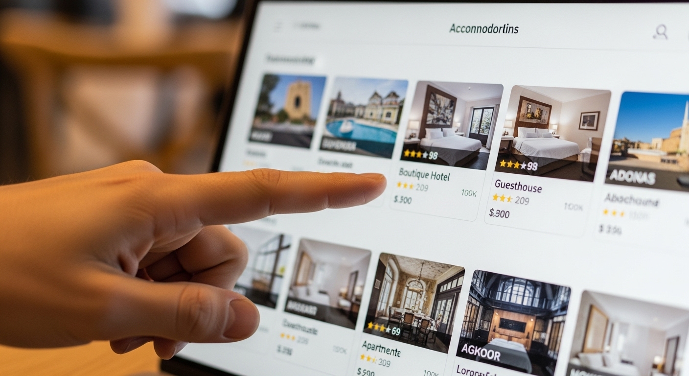 숙소 예약 플랫폼 비교