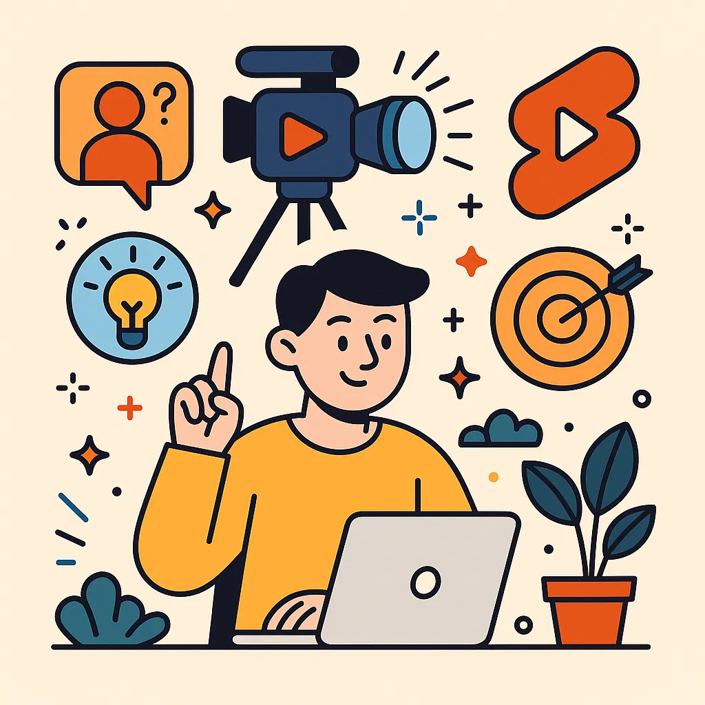 유튜브 쇼츠 주제, 타깃, 아이디어