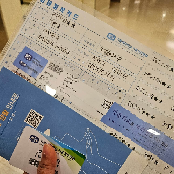 서울성모입원