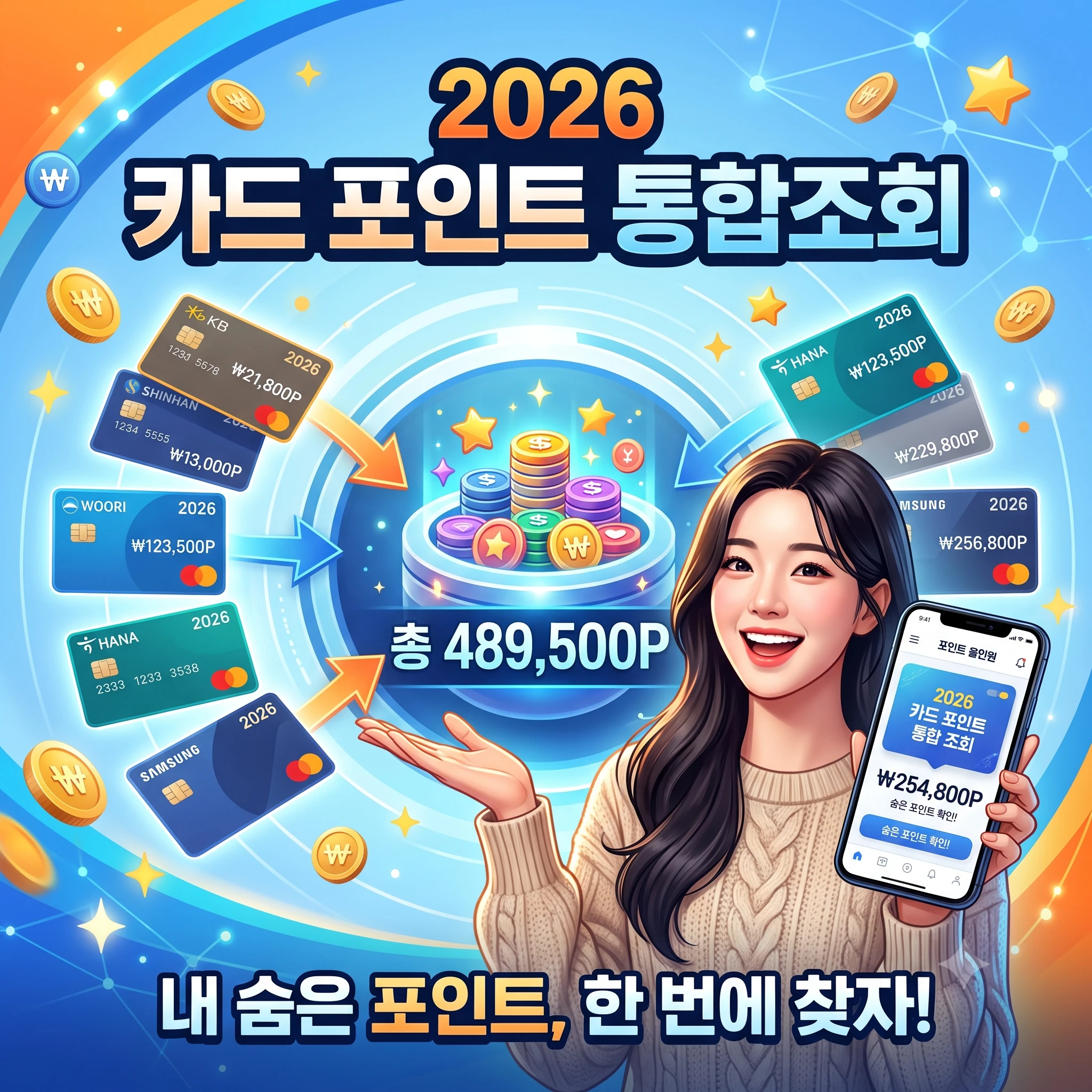 카드 포인트 통합 조회 ❘ 잠자는 내 돈 1분 만에 현금으로 바꾸는 법