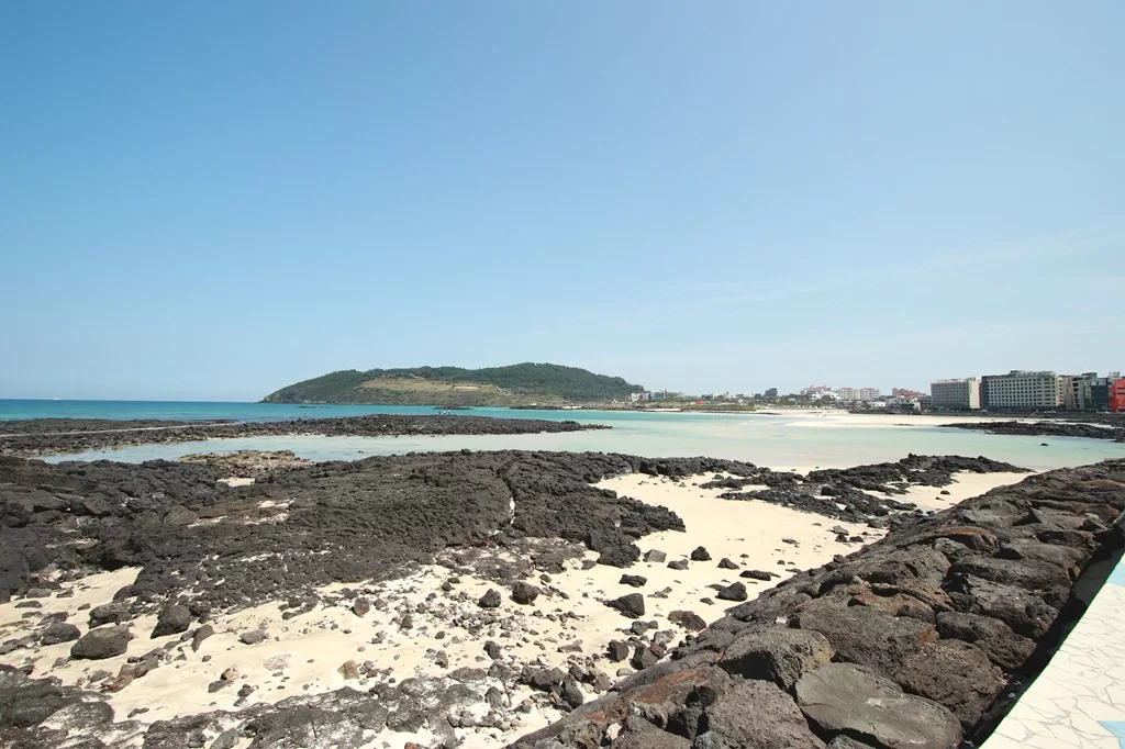 제주 올레길 대낮 걷기 풍경