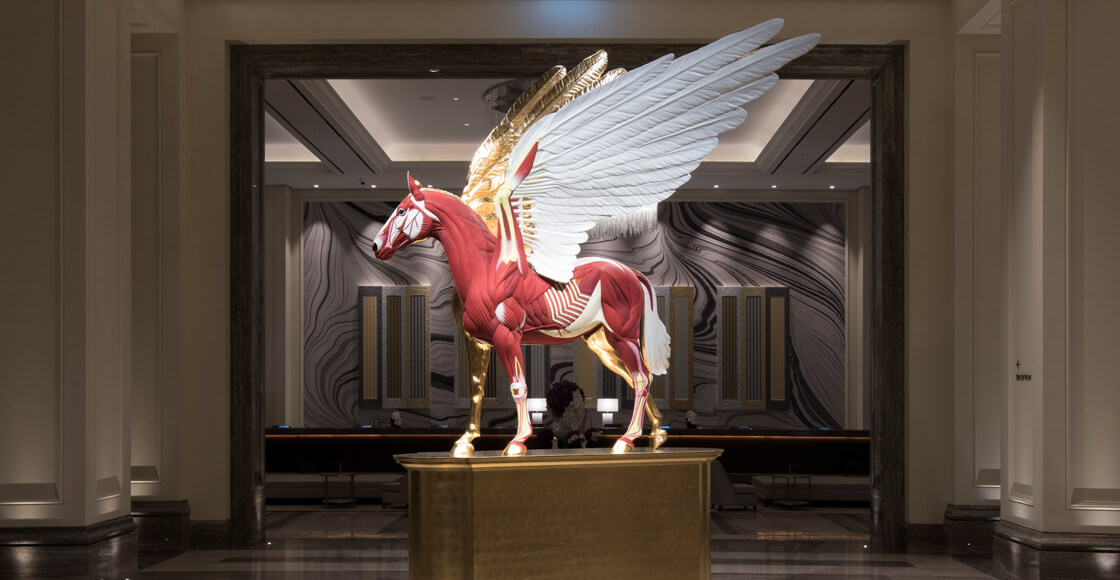 페가수스 조각상