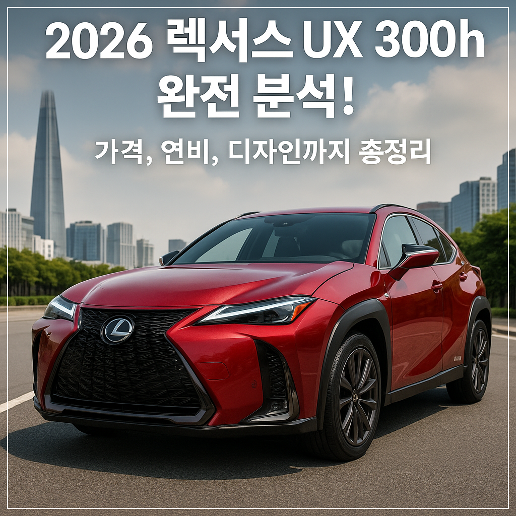 가격, 연비, 디자인까지 총정리
