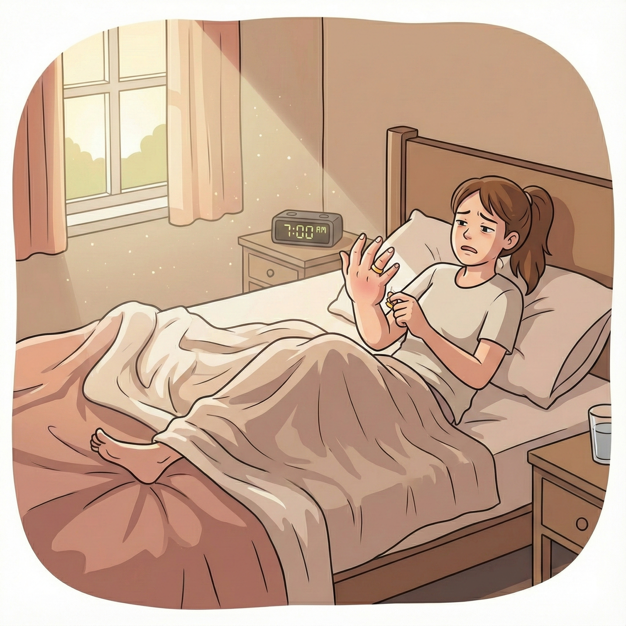 아침마다 손이 퉁퉁 붓는 이유: 부종의 메커니즘과 '스타를링의 법칙'