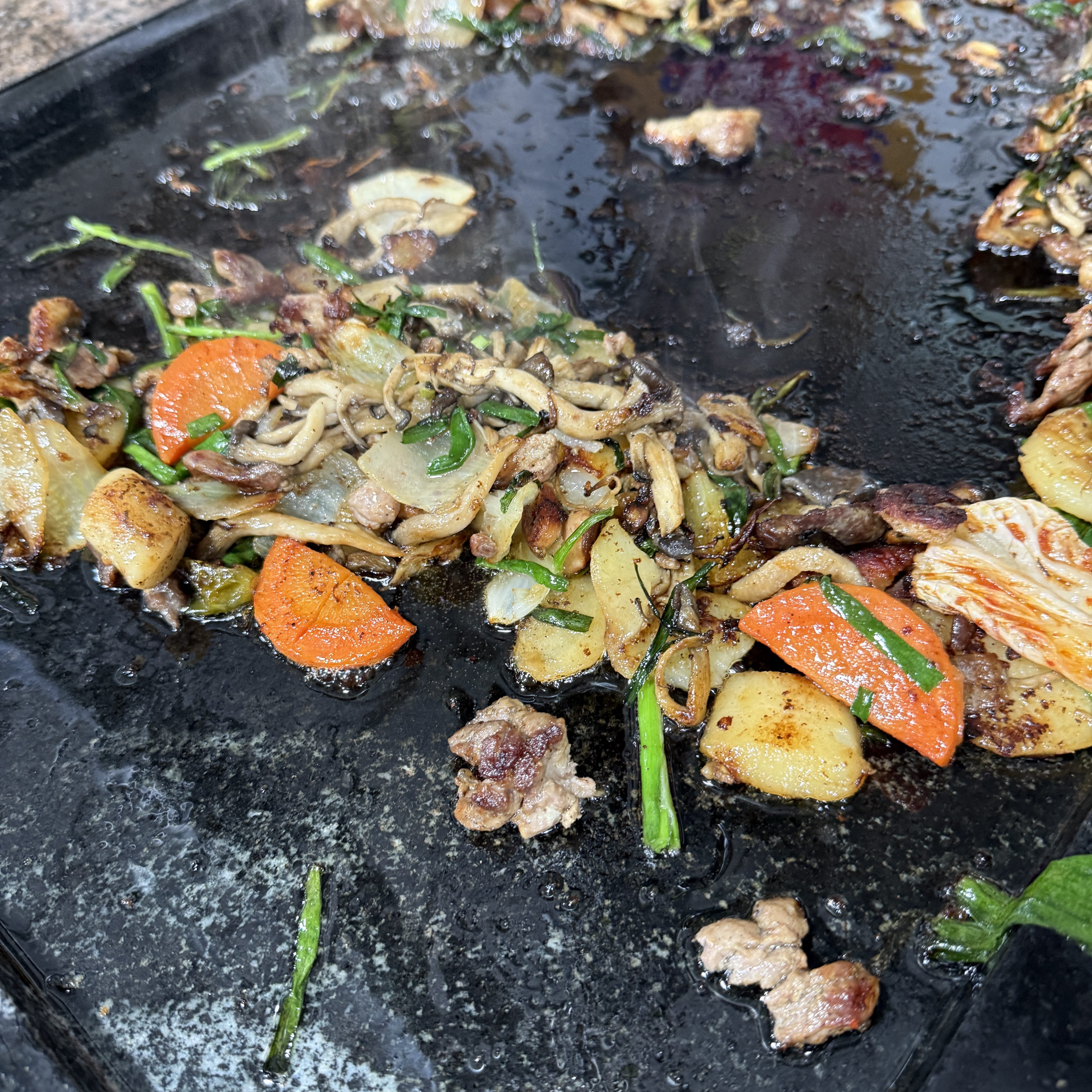 가람오리구이 직접 찍은 사진
