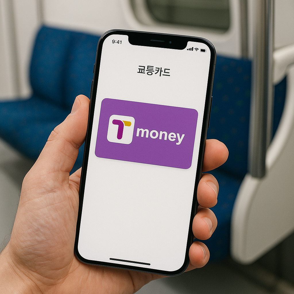 아이폰 애플페이 티머니 교통카드 충전 사용법