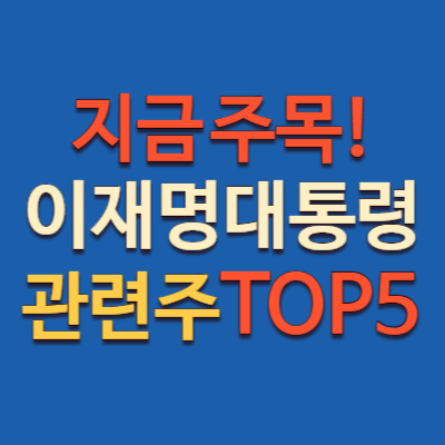 이재명 관련주 지금 사도 될까? 2025 정치 테마주 핵심 종목 TOP5 분석