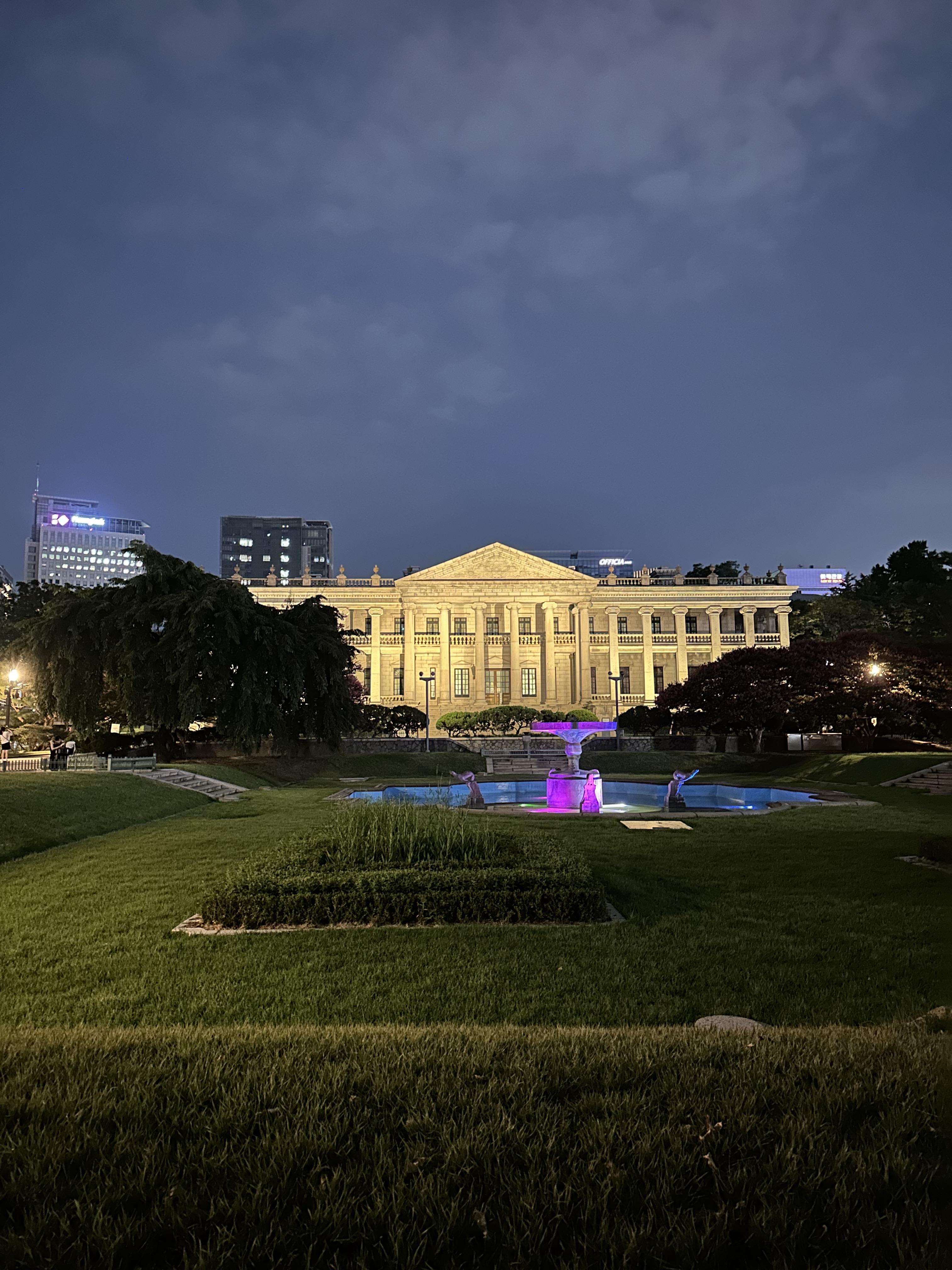 덕수궁 석조전 야간