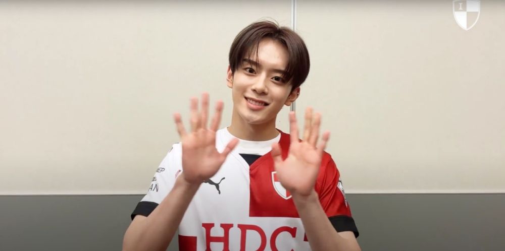 베리베리 강민 시축 홍보 영상 화면 캡쳐