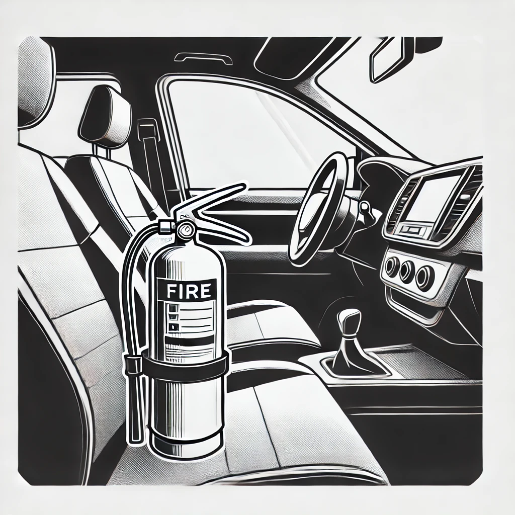 차량용소화기 의무설치
