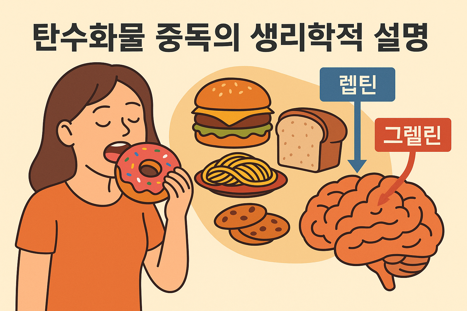 탄수화물 중독과 의존의 생리학적 설명