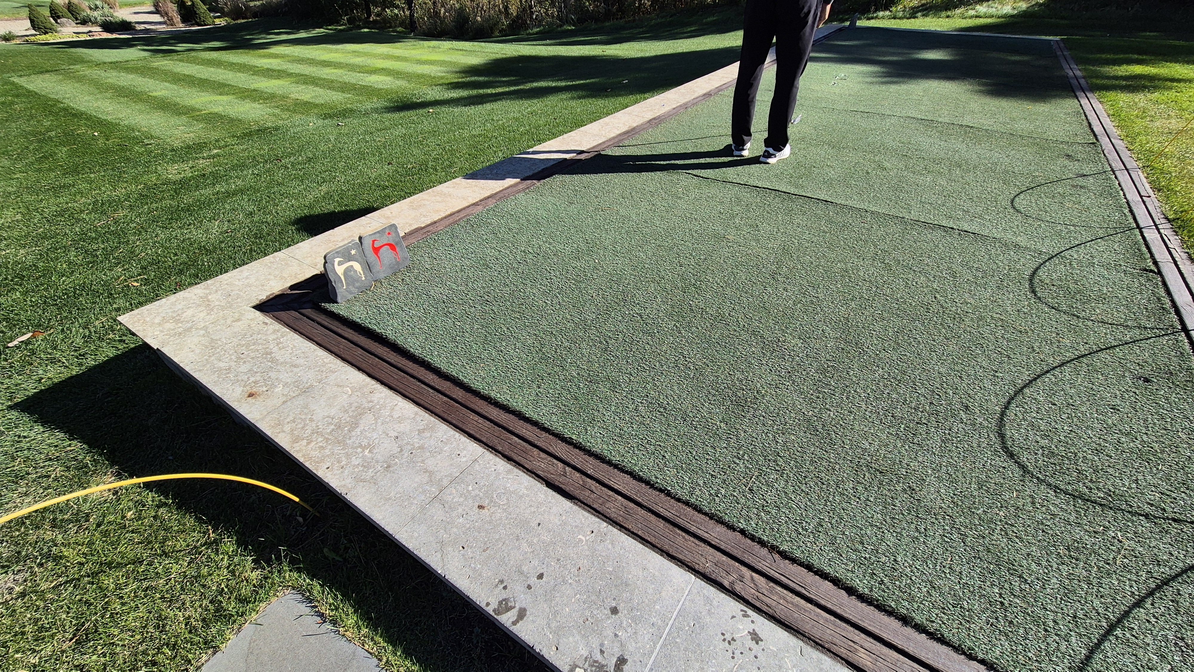 레이캐슬cc 티잉구역 상태