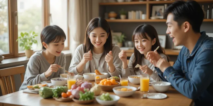 허브차를 마시며 소파에서 휴식하는 모습