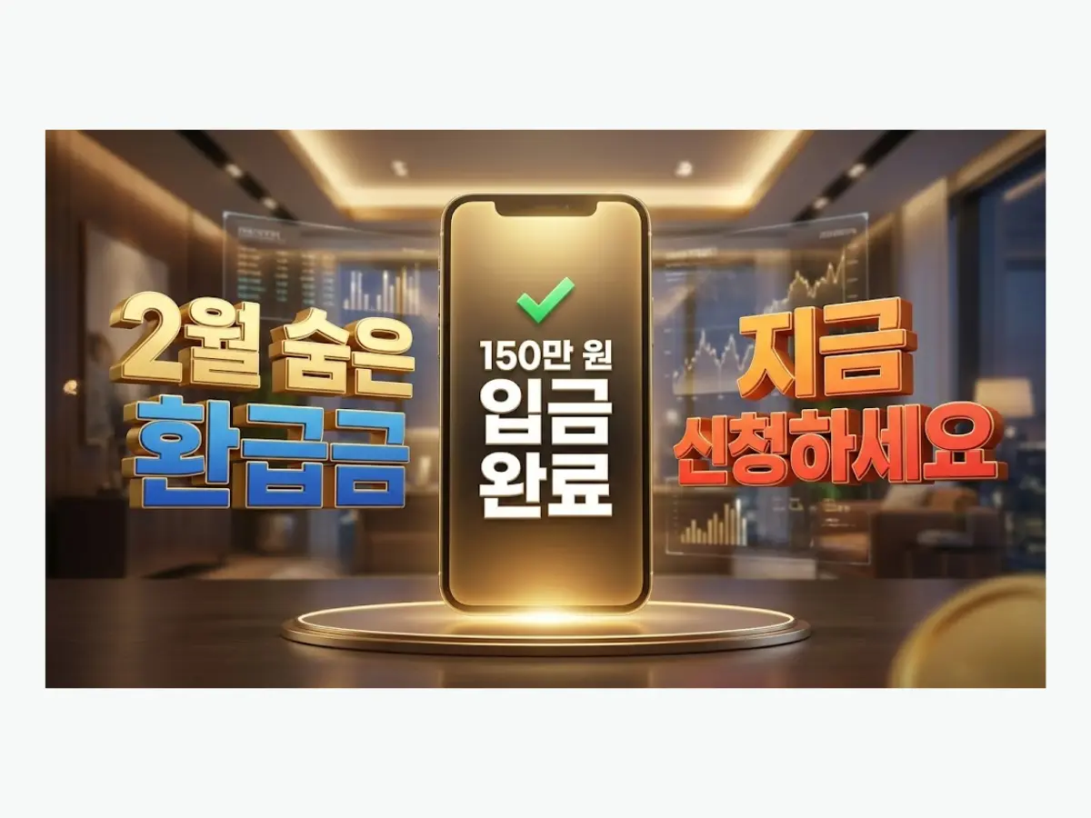 신청 안 하면 사라지는 '2월 숨은 돈' 3종 세트: 평균 150만 원 환급 경로 (건보료, 근로장려금, 통신비)