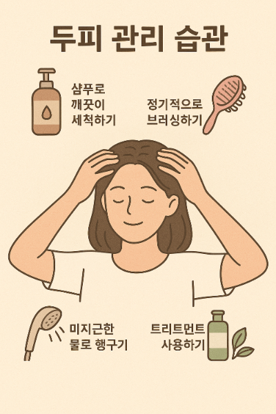 두피 관리 습관