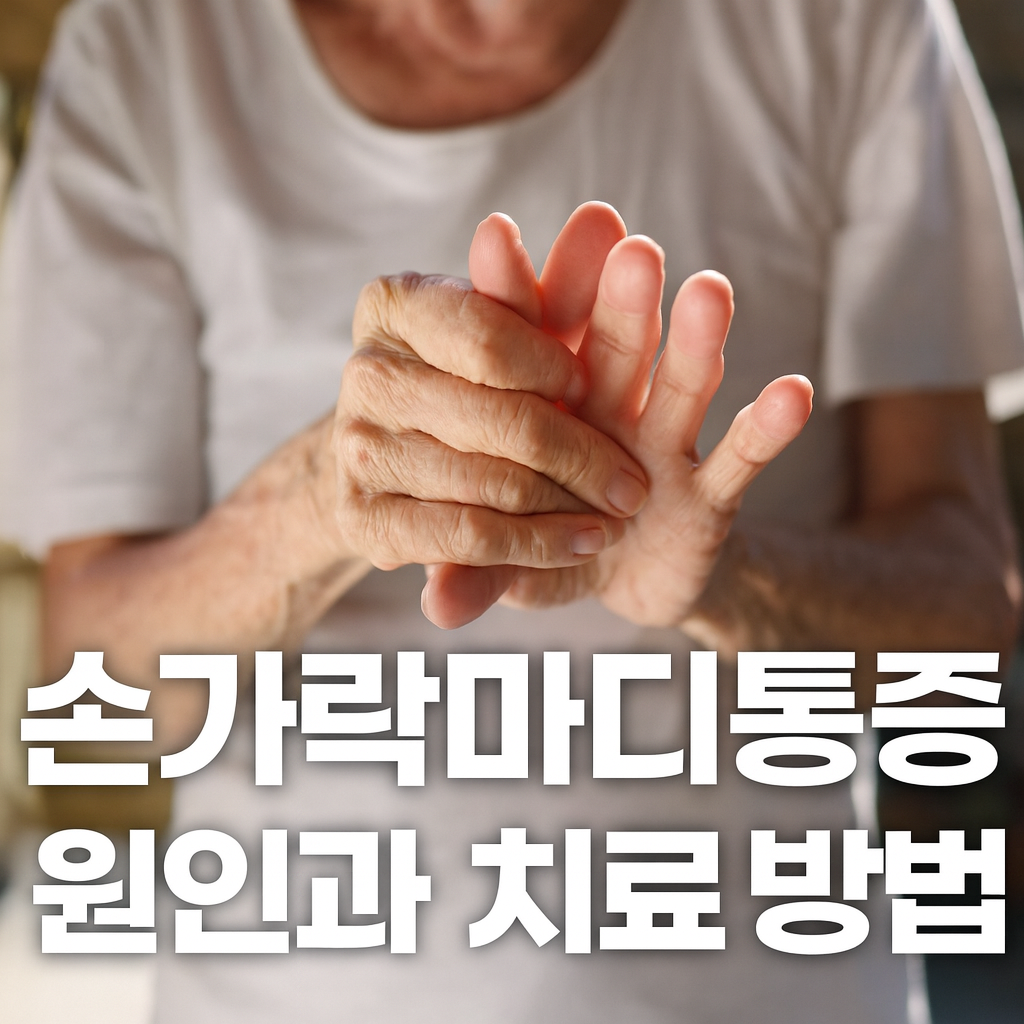 손가락 마디 통증 원인