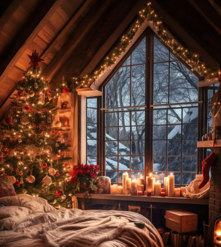 크리스마스-풍경-꿈