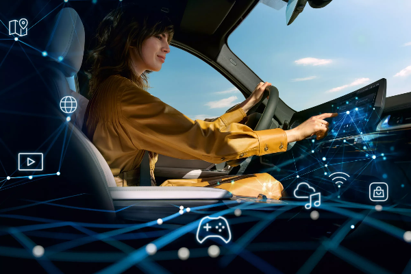 BMW 뉴 X3의 커넥티드 드라이브