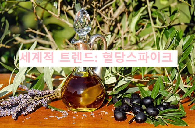 세계적 트렌드: 혈당스파이크