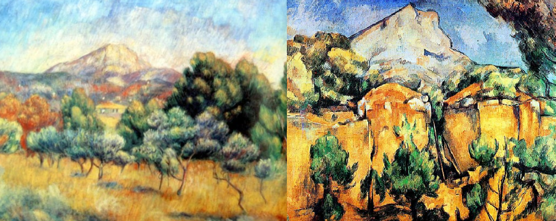 세잔 르누아르 작품