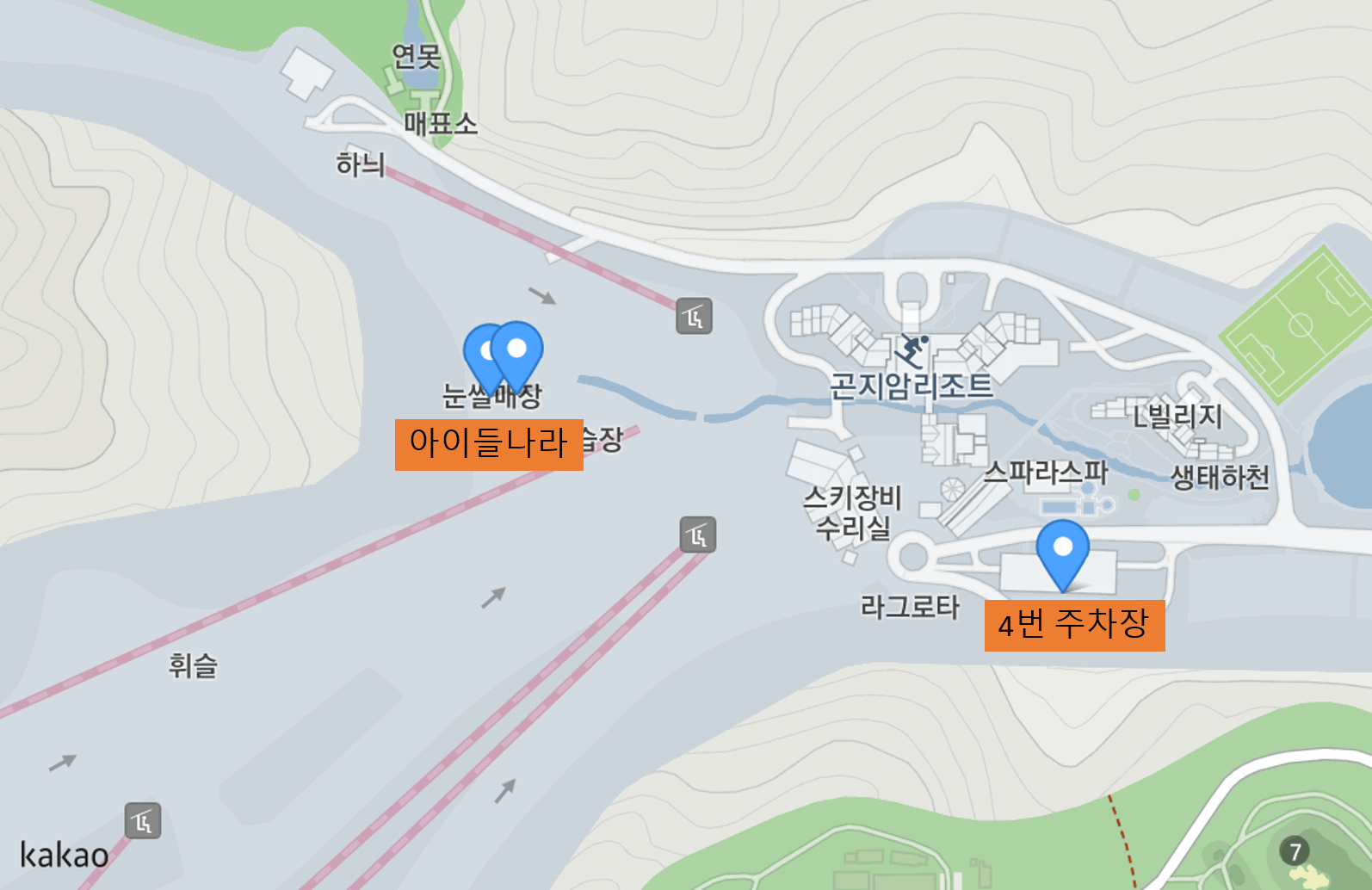 곤지암-리조트-위치