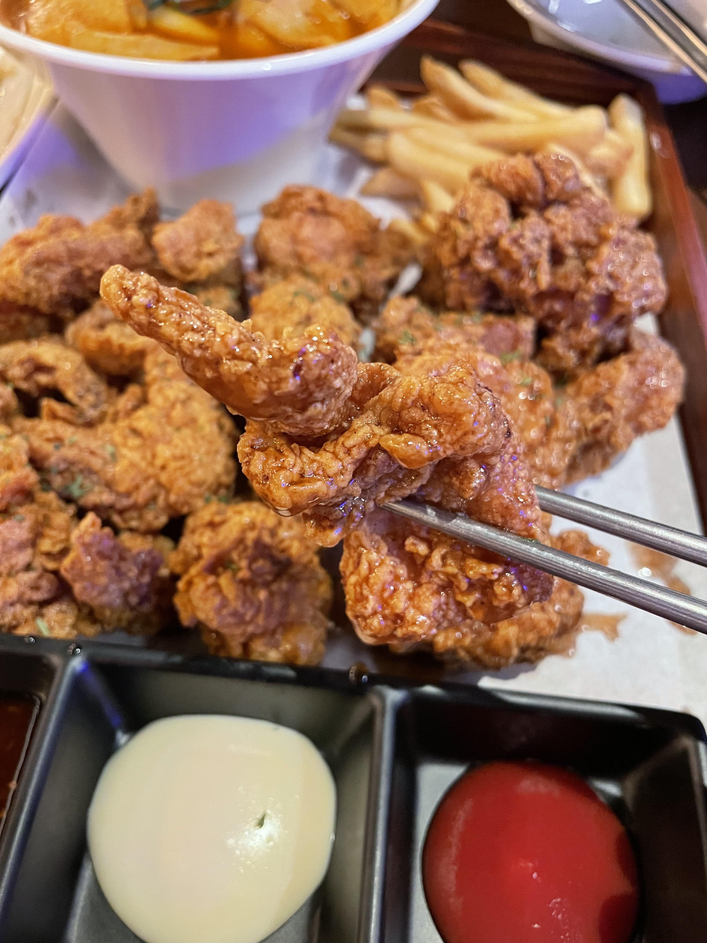 치킨 확대 사진